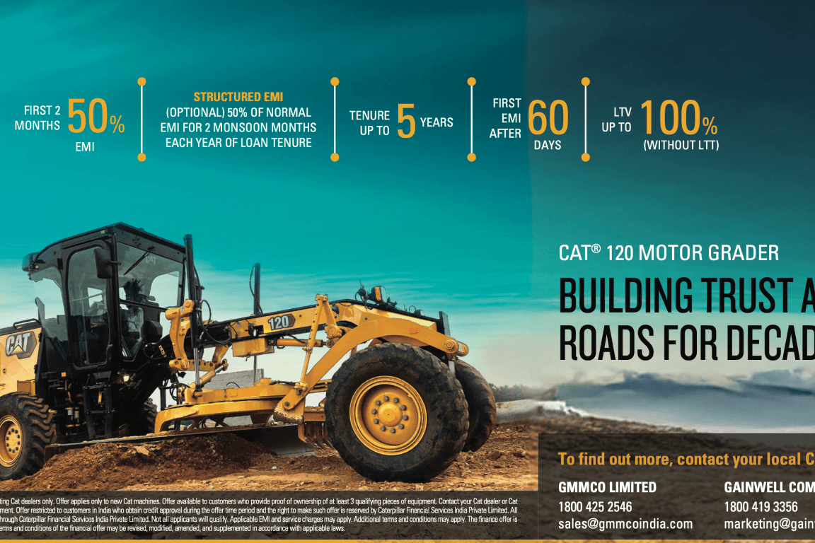 Cat® 120 Motor Grader – Special Excon Offers
